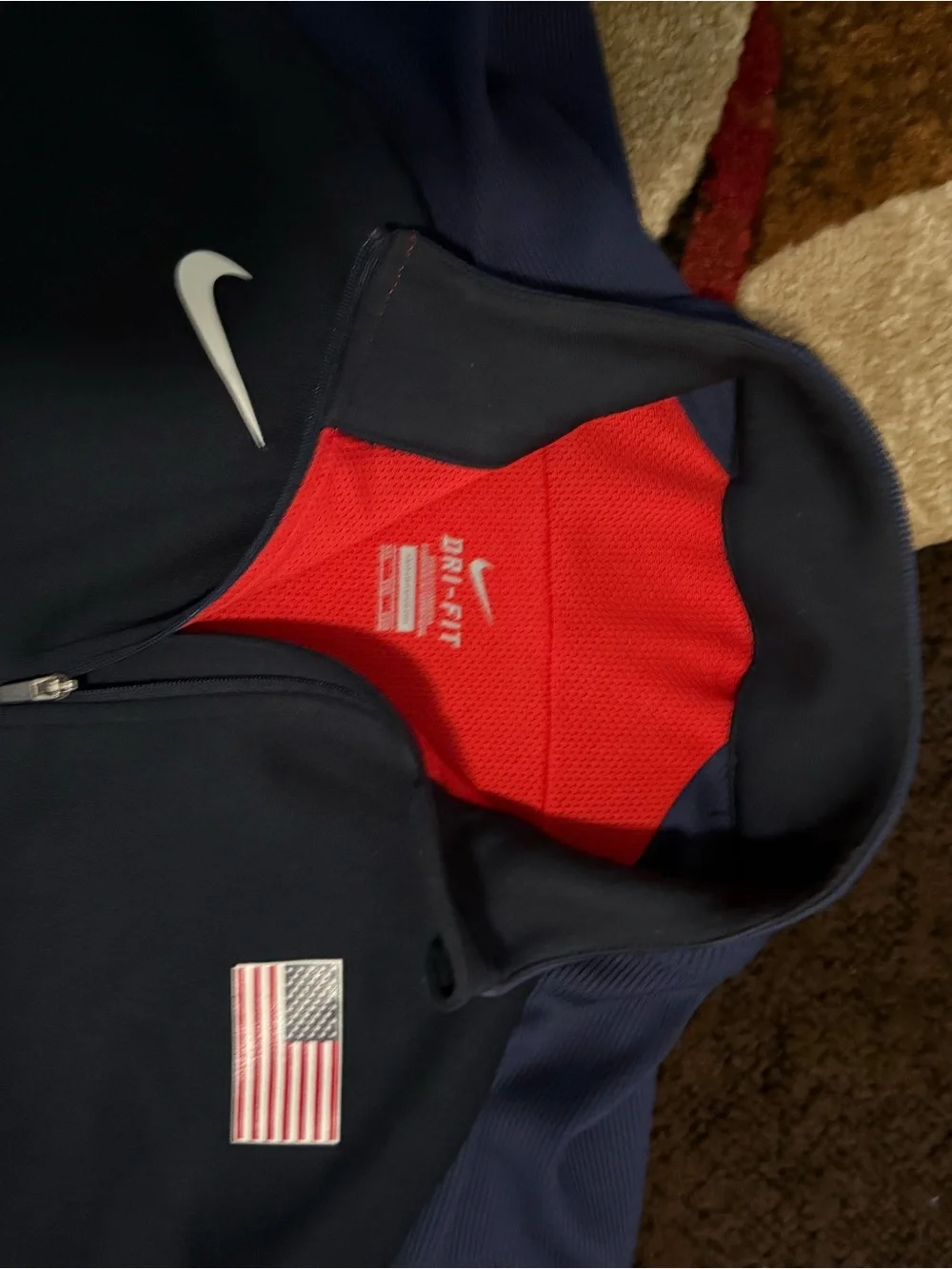 USA Olympic basketball team warm-up jacket size XXL